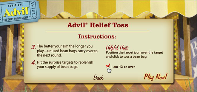 Advil Relief Toss