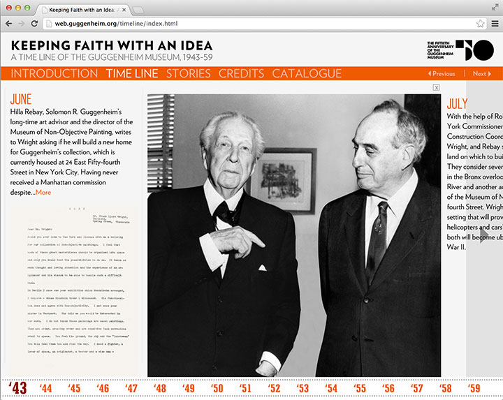The Guggenheim Museum: Keeping Faith with an Idea