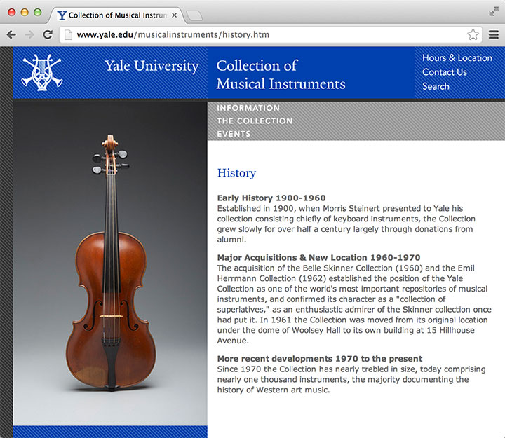 Yale Collection of Musical Instruments